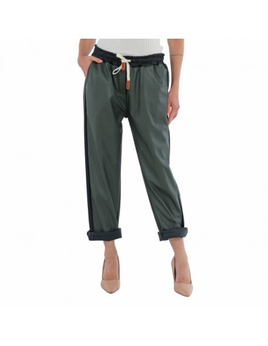 PANTALON SIMILI CUIR DOUBLE COULEUR france